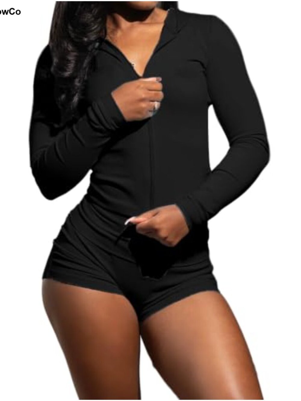 3 Piece Womens Workout Set Zip Up Cropped Hoodie High Waist Biker Shorts